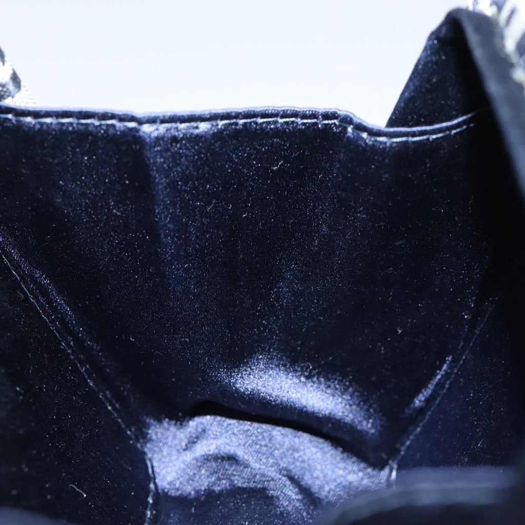 FENDI Zucchino Canvas Hand Pouch Navy73529