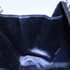 FENDI Zucchino Canvas Hand Pouch Navy73529