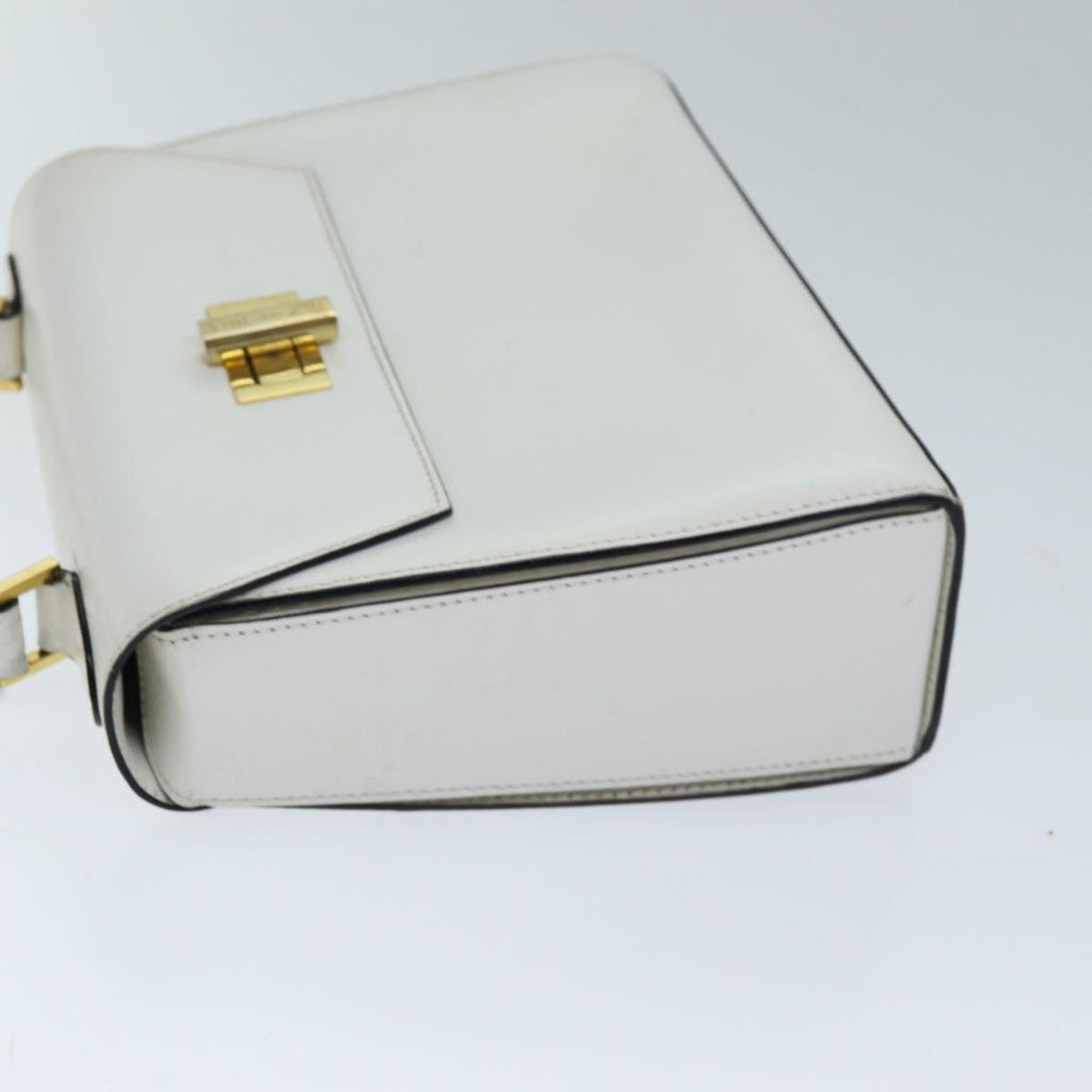 CELINE Hand Bag Leather 2way Whe  73590