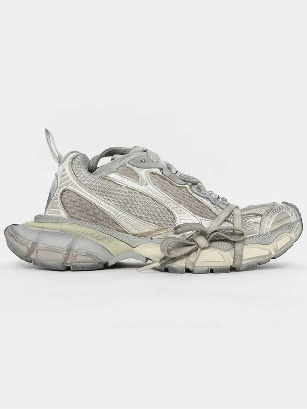 Balenciaga 3XL Mesh Panel Low Top Sneakers Grey