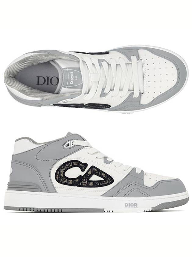 B57 High Top Sneakers Grey Dior