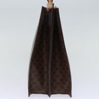 CELINE Macadam Canvas Hand Bag PVC Brown  73852