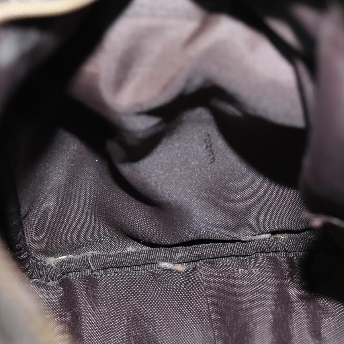 FENDI Zucchino Canvas Hand Bag Brown73861