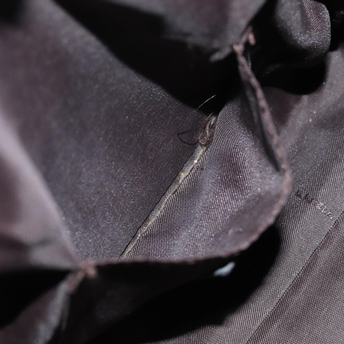 FENDI Zucchino Canvas Hand Bag Brown73861