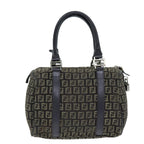FENDI Zucchino Canvas Hand Bag Brown73861