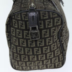 FENDI Zucchino Canvas Hand Bag Brown73861