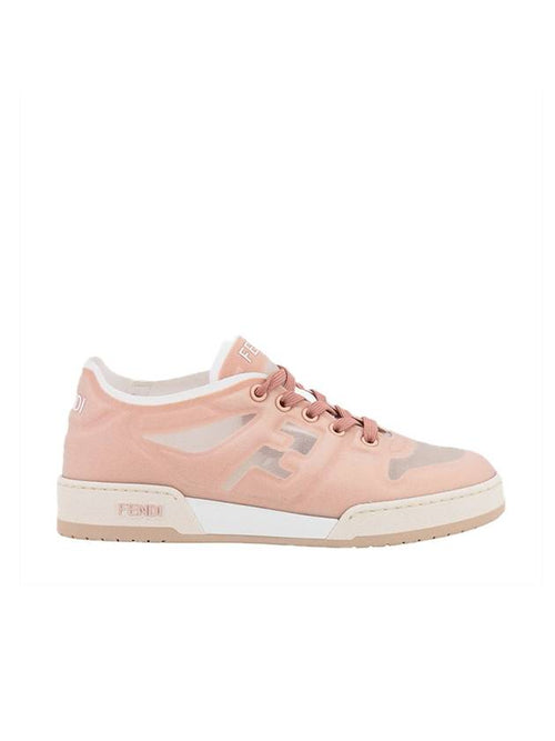 Fendi Match Mesh Low Top Sneakers Light Pink