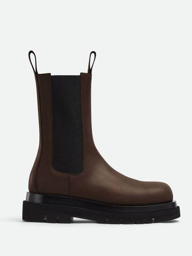 Bottega Veneta Lug Chelsea Boots Green