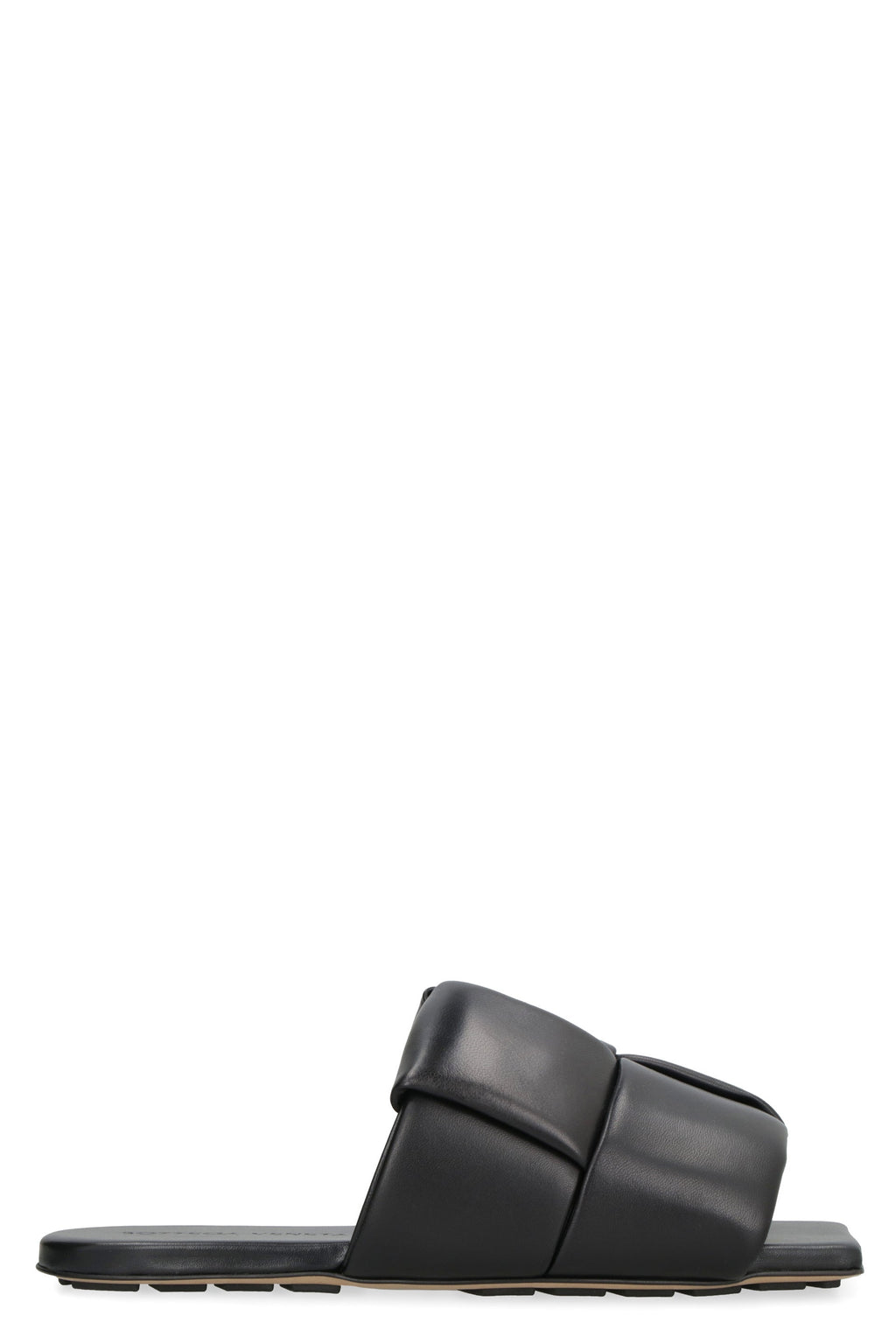 BOTTEGA VENETA Patch Leather Flat Sandals