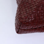 FENDI Tote Bag Leather Red74221