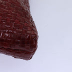 FENDI Tote Bag Leather Red74221