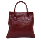 FENDI Tote Bag Leather Red74221