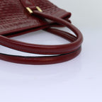 FENDI Tote Bag Leather Red74221