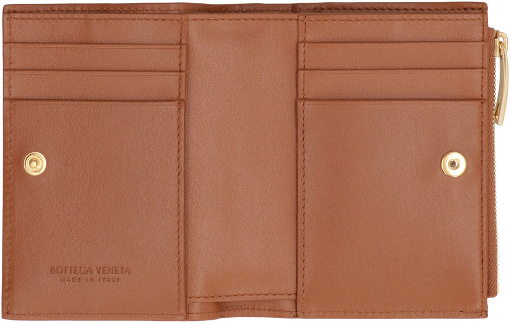 BOTTEGA VENETA Intrecciato Mini Bi-Fold Wallet