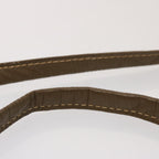 FENDI Zucchino Canvas Shoulder Bag Brown74424
