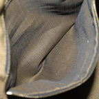 FENDI Zucca Canvas Vanity Cosmetic Pouch Brown Black74573