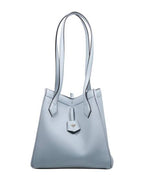 Fendi Origami Medium Leather Tote Bag Blue