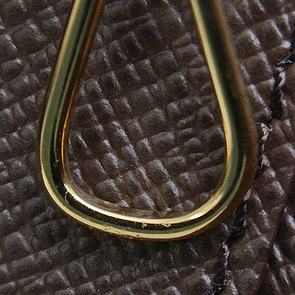 Louis Vuitton Damier Key Case Ebene Brown N62630