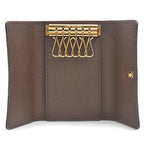 Louis Vuitton Damier Key Case Ebene Brown N62630