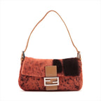 Fendi Pink Baguette Handbag