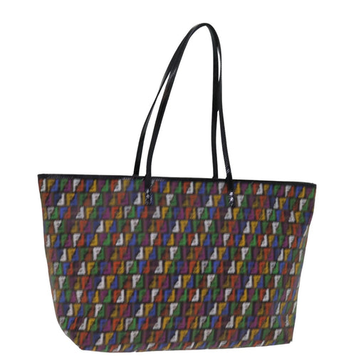 FENDI Zucchino Canvas Tote Bag Multicolor74808