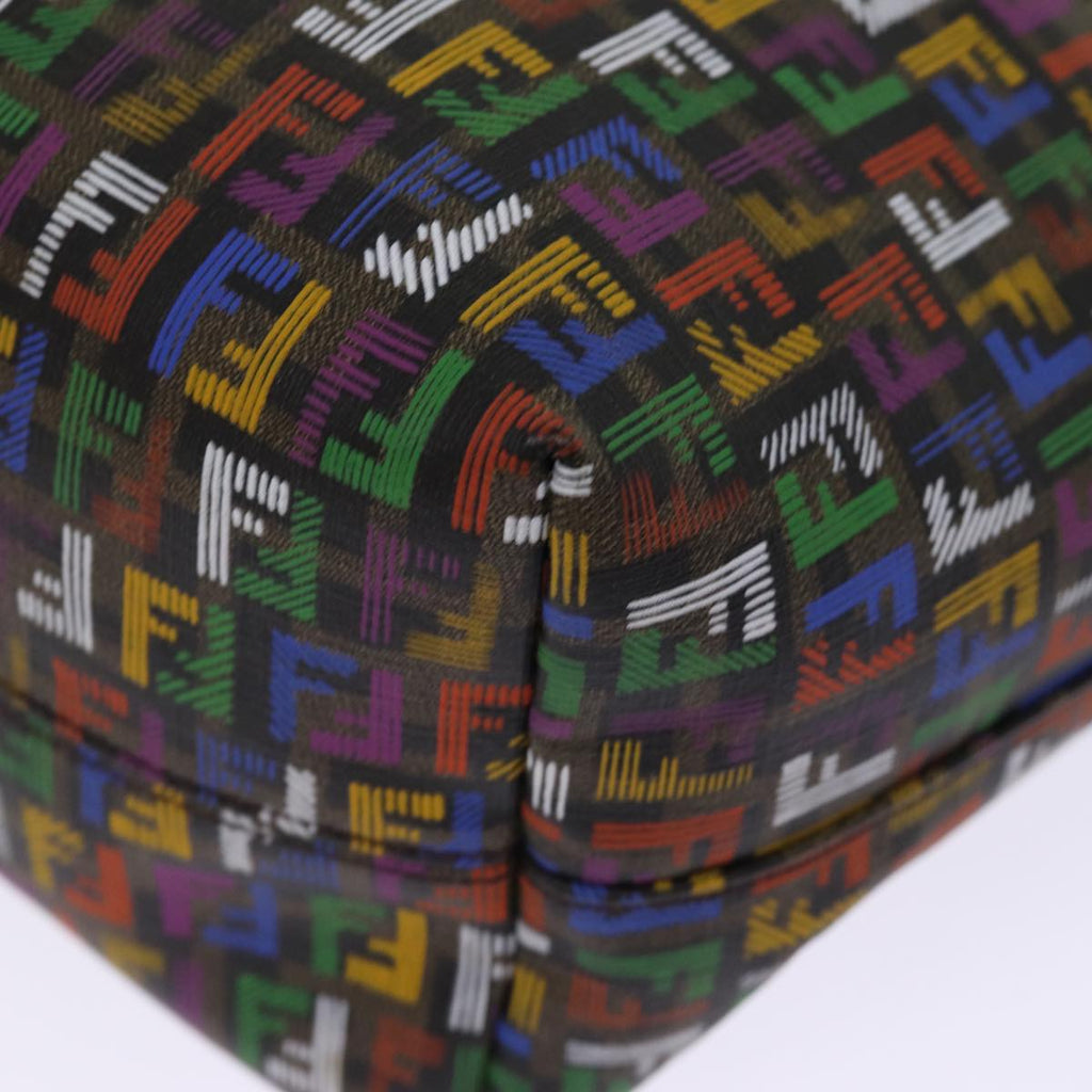 FENDI Zucchino Canvas Tote Bag Multicolor74808