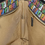 FENDI Zucchino Canvas Tote Bag Multicolor74808