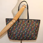 FENDI Zucchino Canvas Tote Bag Multicolor74808