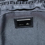FENDI Zucchino Canvas Hand Bag Black74840