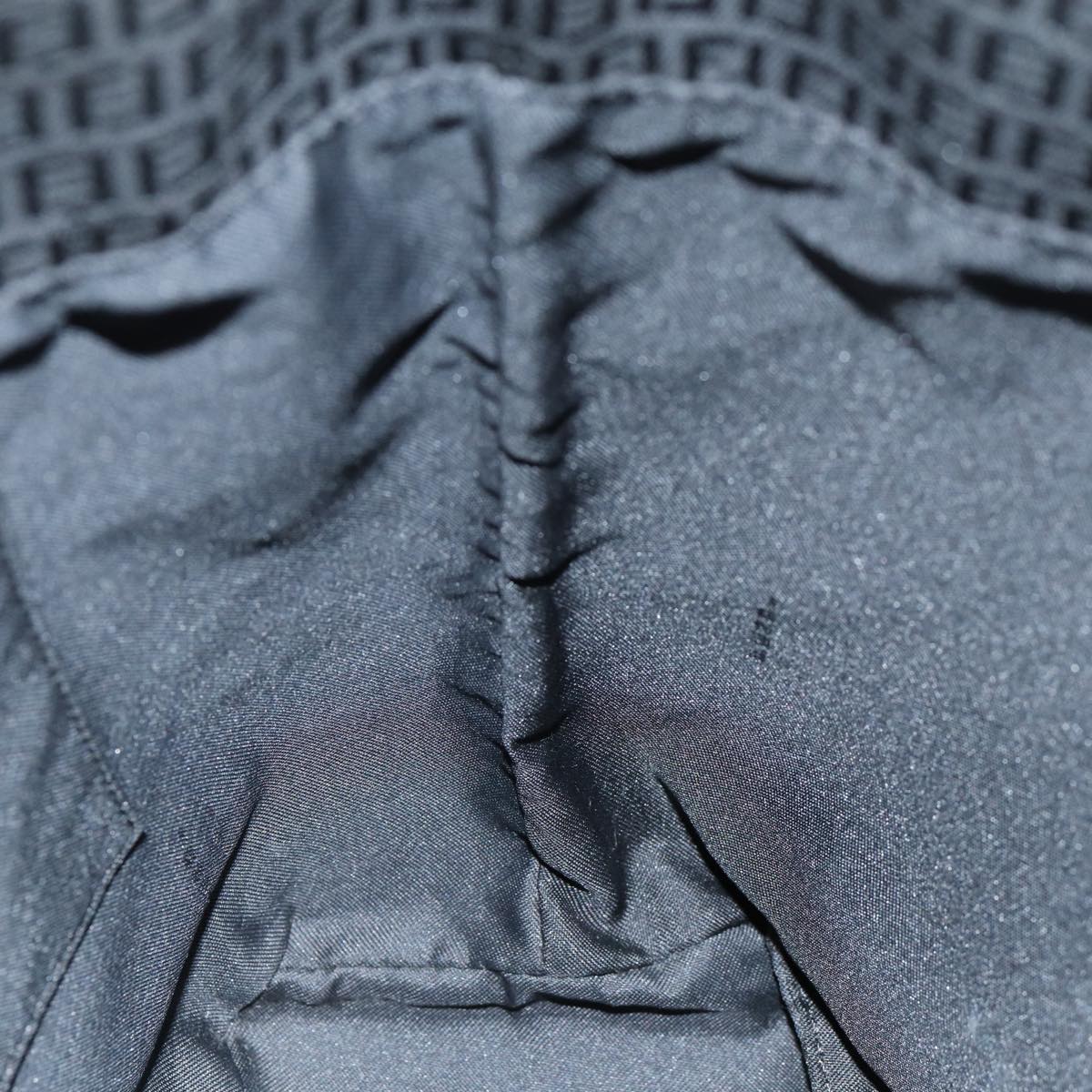 FENDI Zucchino Canvas Hand Bag Black74840