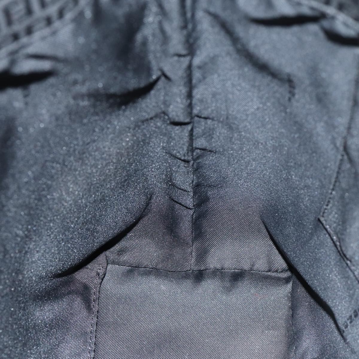 FENDI Zucchino Canvas Hand Bag Black74840