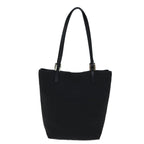 FENDI Zucchino Canvas Hand Bag Black74840