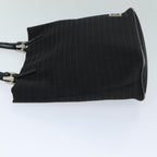 FENDI Zucchino Canvas Hand Bag Black74840