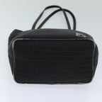 FENDI Zucchino Canvas Hand Bag Black74840
