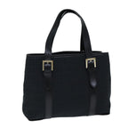 FENDI Zucchino Canvas Hand Bag Black74841