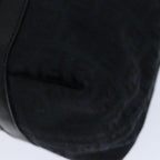 FENDI Zucchino Canvas Hand Bag Black74841