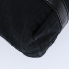 FENDI Zucchino Canvas Hand Bag Black74841