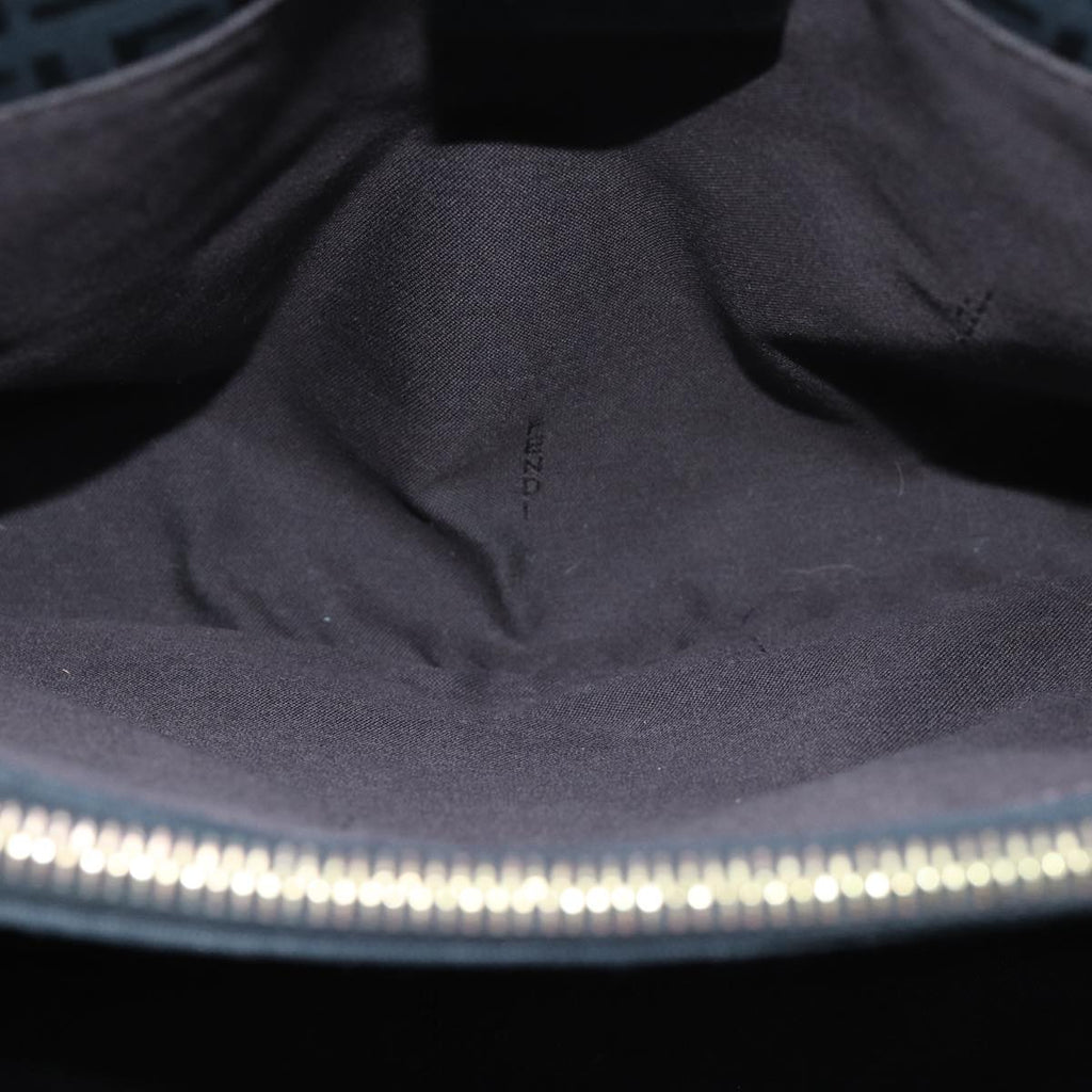 FENDI Zucchino Canvas Hand Bag Black74841