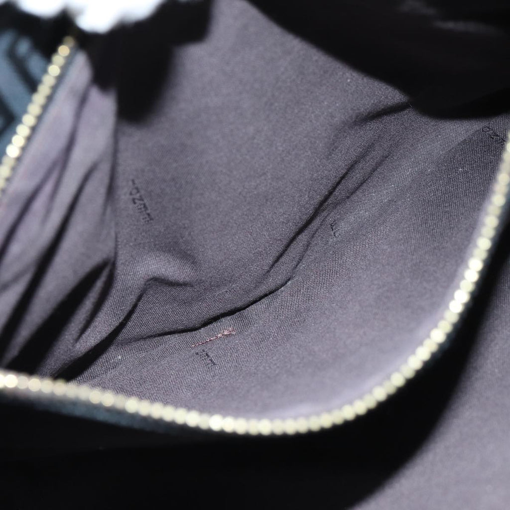 FENDI Zucchino Canvas Hand Bag Black74841