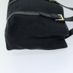 FENDI Zucchino Canvas Hand Bag Black74841