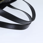 FENDI Zucchino Canvas Hand Bag Black74841