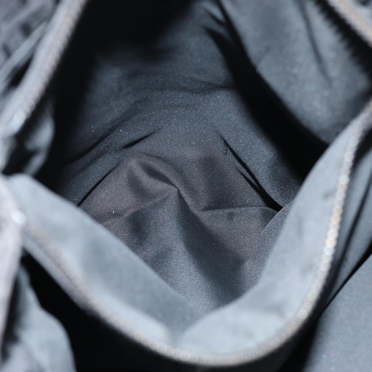 FENDI Zucchino Canvas Hand Bag Black74849