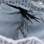 FENDI Zucchino Canvas Hand Bag Black74849