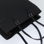 FENDI Zucchino Canvas Hand Bag Black74849