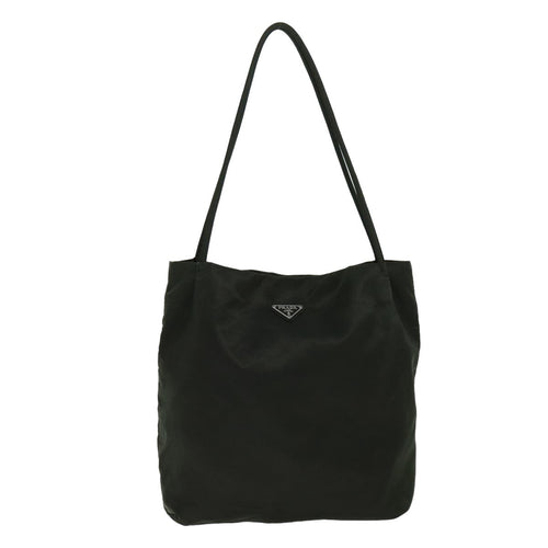 PRADA Shoulder Bag Nylon Khaki 74875