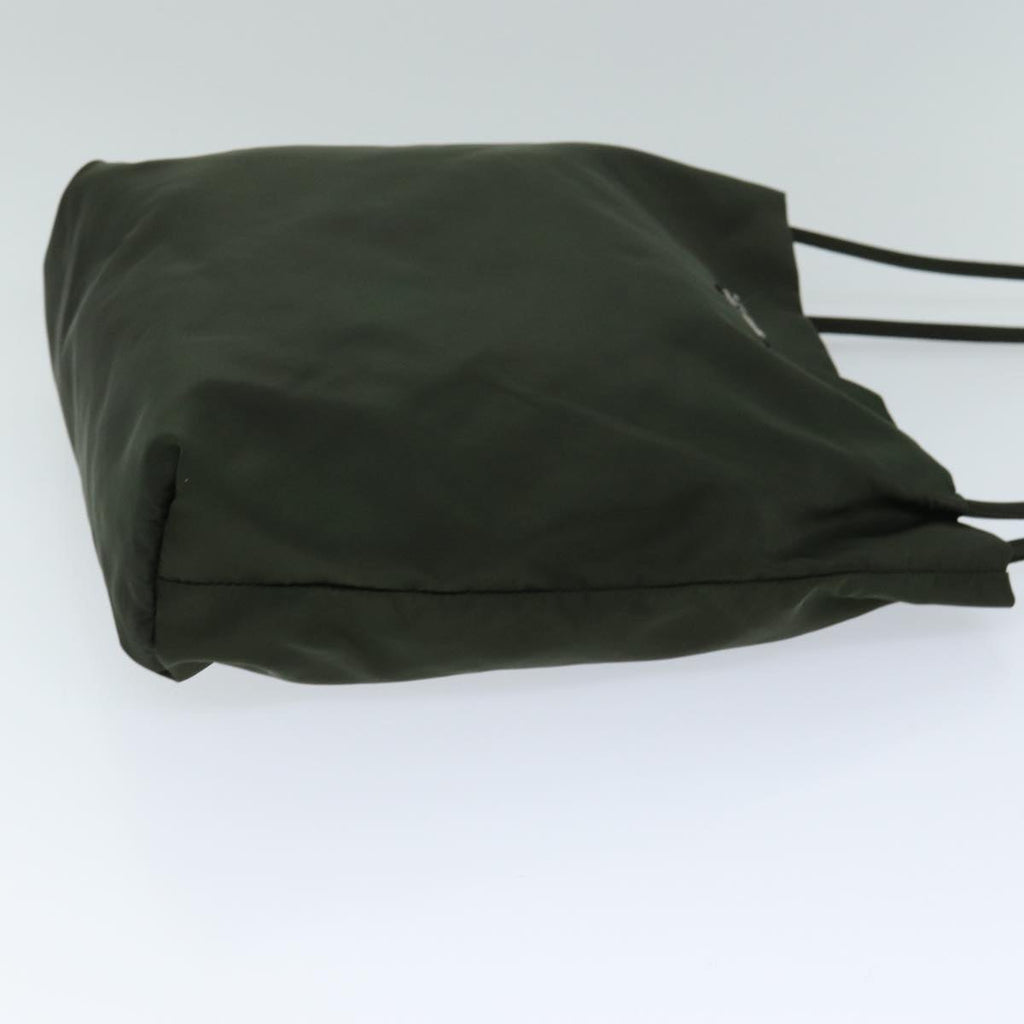 PRADA Shoulder Bag Nylon Khaki 74875