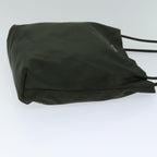 PRADA Shoulder Bag Nylon Khaki 74875