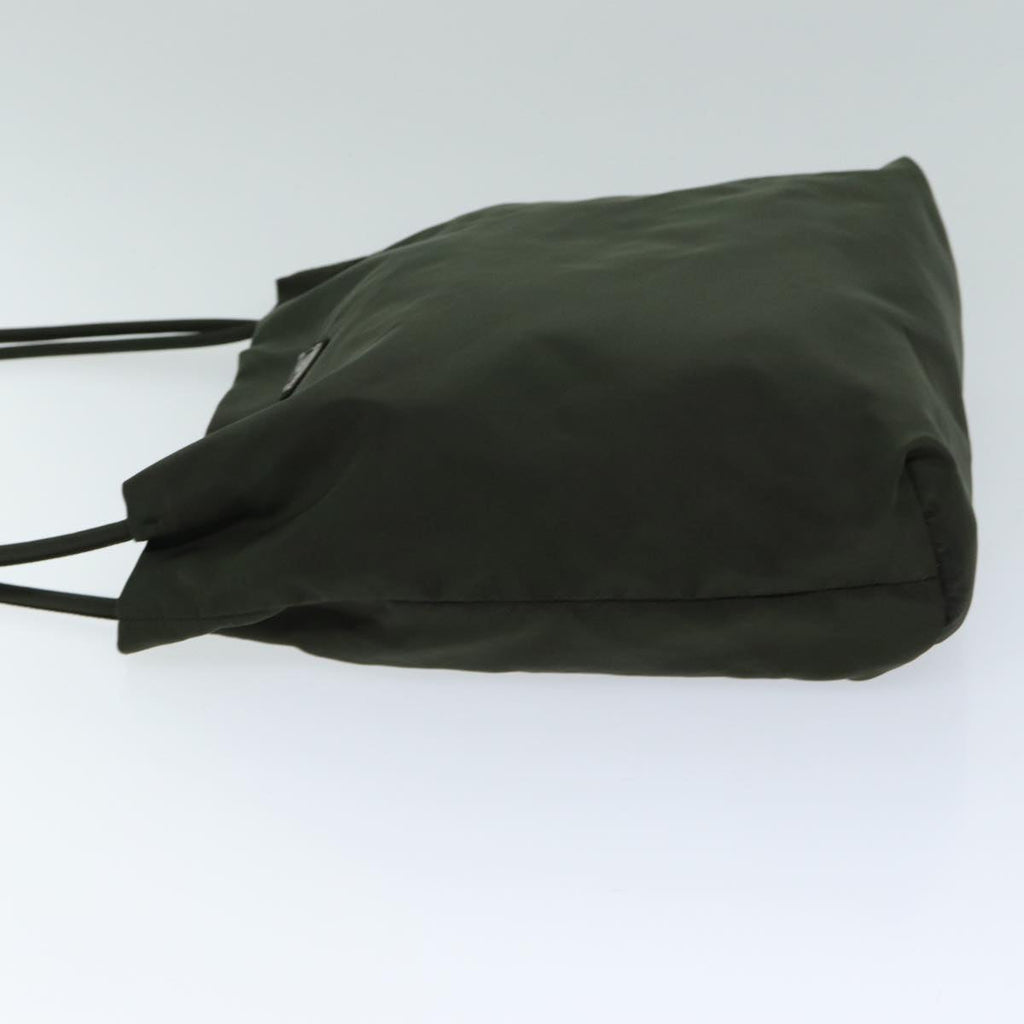 PRADA Shoulder Bag Nylon Khaki 74875