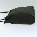PRADA Shoulder Bag Nylon Khaki 74875