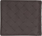 BOTTEGA VENETA Leather Intrecciato Mini Bi-Fold Wallet